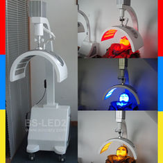 Salon kosmetyczny Fototerapia LED z czerwonym i niebieskim światłem do odmładzania skóry