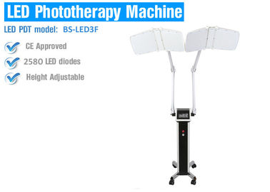 Odmładzanie skóry Maszyna do terapii światłem LED PDT, urządzenia do terapii światłem niebieskim i czerwonym