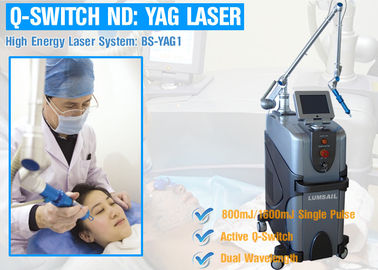 Wydajna maszyna laserowa PD z przełącznikiem Q ND YAG do pigmentacji z obróbką laserową 1064
