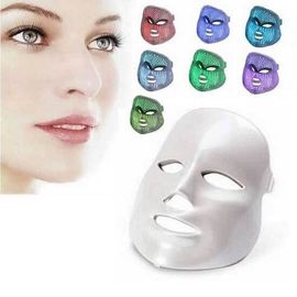 7 kolorów LED Fototerapia Odmładzanie skóry Ledowa maska ​​na twarz Do użytku domowego