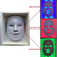 Led Facial Mask Terapia Światłem Terapia Światłem, Odmładzająca Terapia Światłem