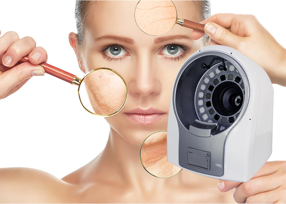 Salon piękności Użyj 3D Analizator skóry twarzy Maszyna 12 kg Waga 40 cm x 30 cm x 35 cm