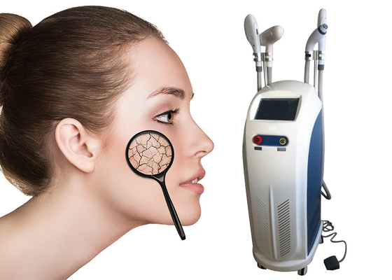 Cztery funkcje IPL Laserowe urządzenie do usuwania włosów Odmładzanie skóry Moc 2200 W.