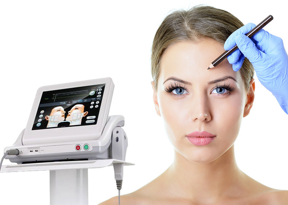 Zatwierdzona CE HIFU Beauty Machine do liftingu twarzy Maszyna do napinania skóry do usuwania cienkich linii