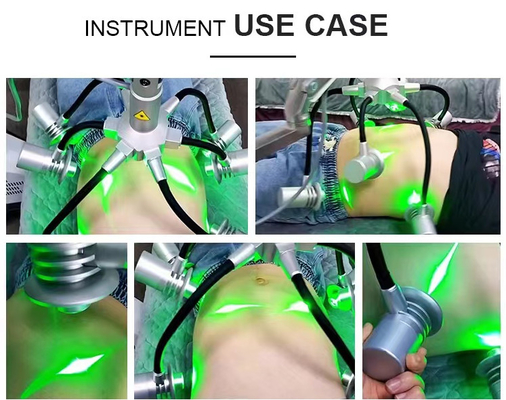Laserowa maszyna wyszczuplająca do ciała Nieinwazyjne usuwanie tłuszczu 6D 532nm