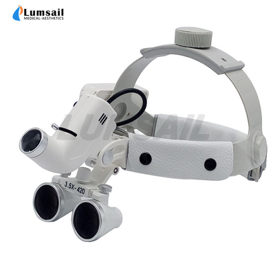 3.5X Dental LED Head Light Lampa Lupy stomatologiczne Reflektor chirurgiczny Sprzęt laboratoryjny