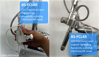 Wyszczuplająca powierzchnia skóry Maszyna laserowa z frakcją CO2 do naskórkowego usuwania / zmniejszania zmarszczek