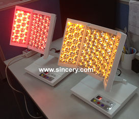 Przenośna maszyna do fototerapii LED z czerwonym / niebieskim / żółtym światłem do leczenia twarzy