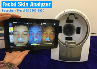 Przenośna maszyna do analizy skóry Maszyna do testowania skóry w celu wzmocnienia / odmłodzenia twarzy