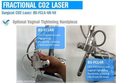 10600nm Maszyna laserowa z ułamkiem CO2 do dokręcania pochwy / skóry