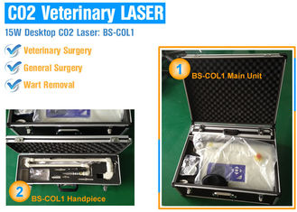 15 Watt Przenośny sprzęt laserowy do chirurgii CO2 dla szpitala / kliniki z zabezpieczeniem bezpieczeństwa