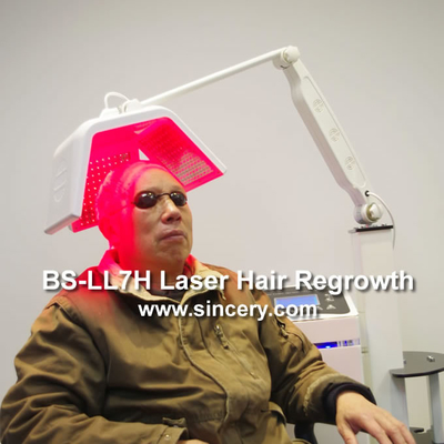 Profesjonalne laserowe urządzenie do odrastania włosów 650nm / 670nm Długość fali Regulowana energia