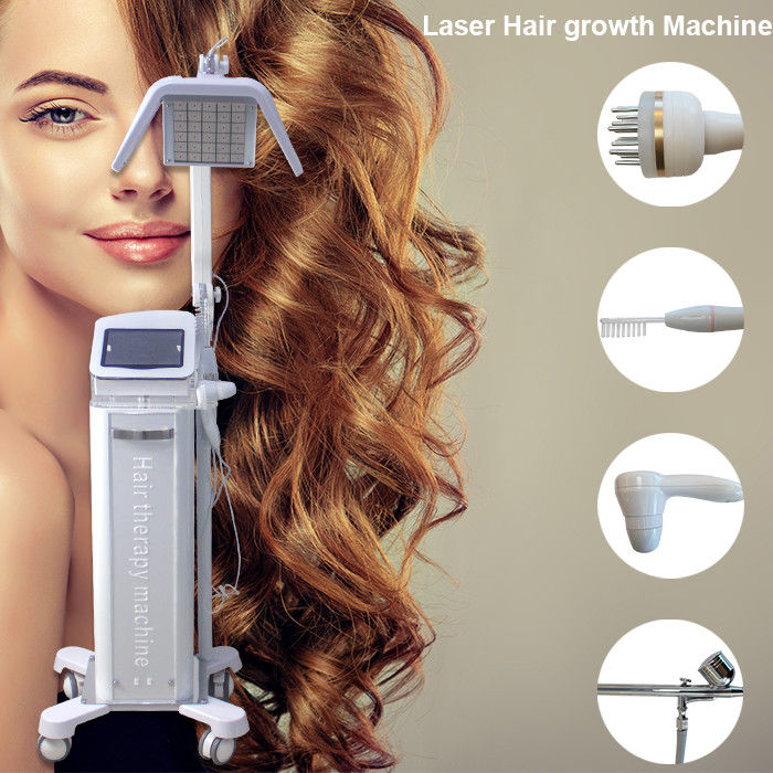 Niski poziom 650nm / 670nm Laserowa maszyna do wzrostu włosów Maszyna do leczenia wypadania włosów BS-LL7H