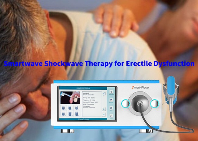 1.0 Bar - 5.0 Bar ED Shockwave Therapy Machine No Pain 1 - 22Hz Frequency